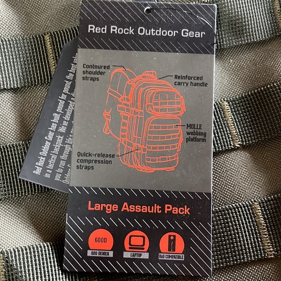 Red Rocks Large Assault Pack - Picture 9 of 10